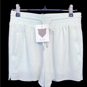 BNWT Revolve brand Lita by Ciara 100% silk shorts- size Small MSRP $248